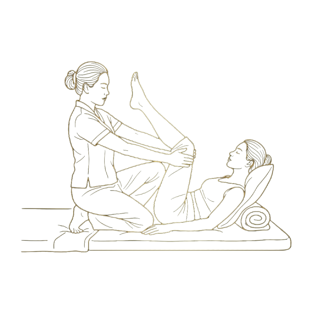 Thai Wellness Illustration